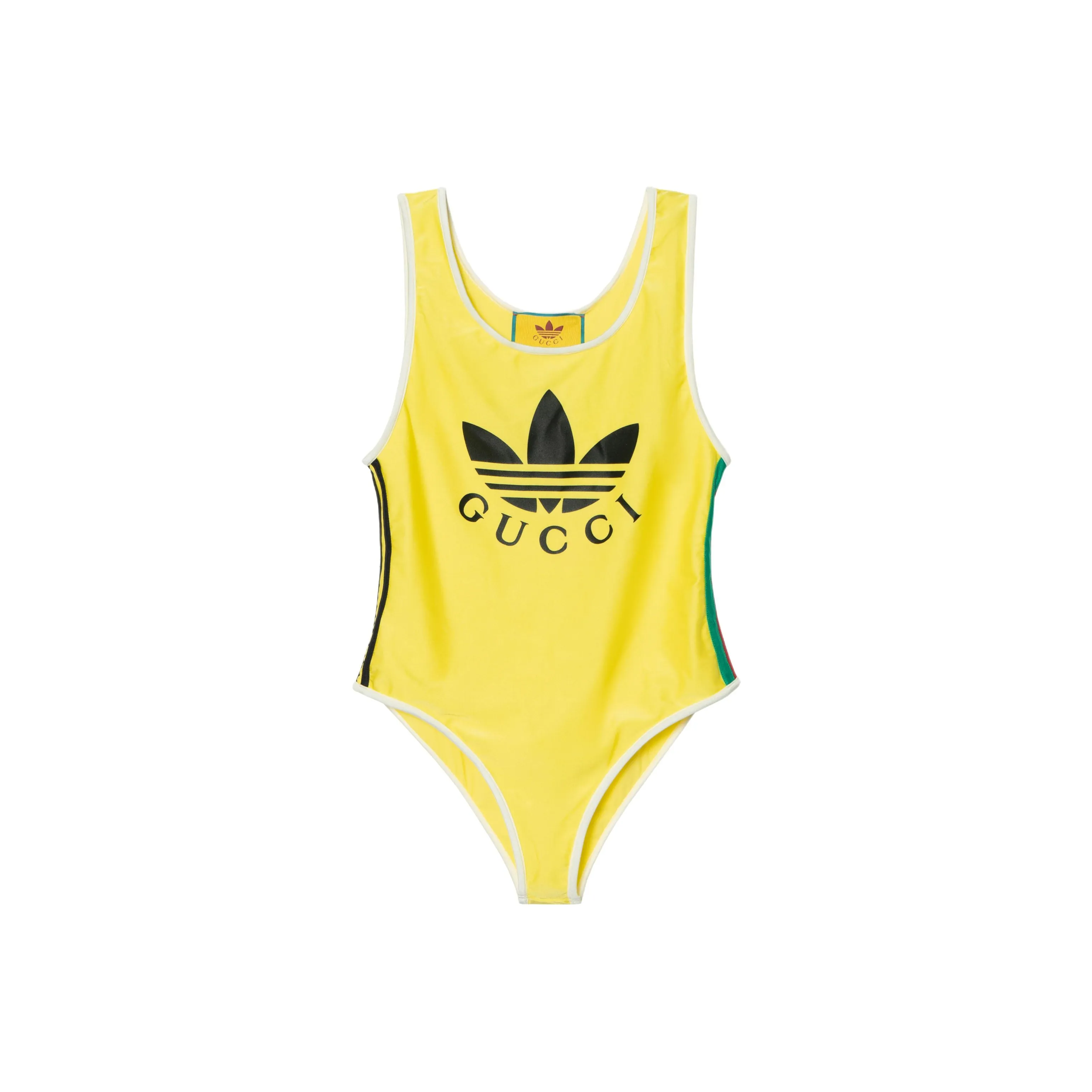 GUCCI X Adidas Swimsuit Yellow