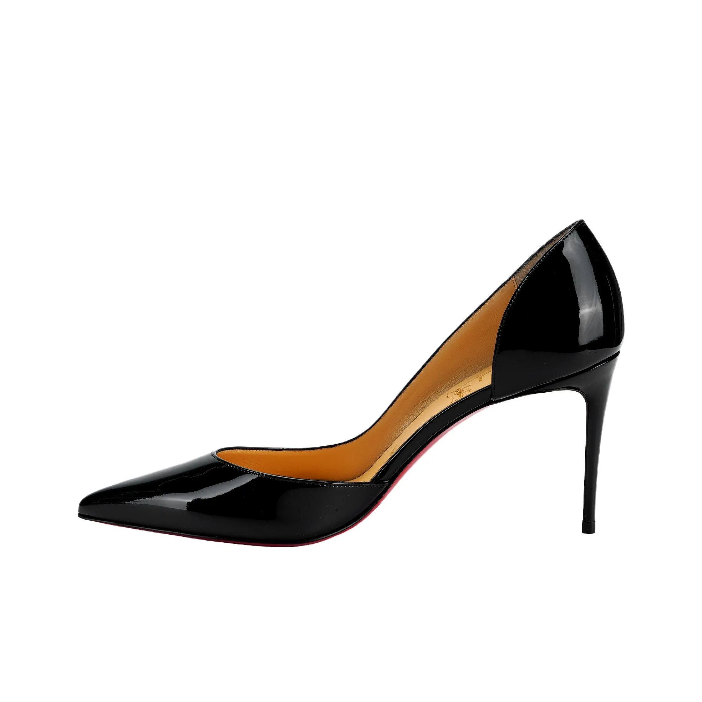 Christian Louboutin Iriza 85mm Pump Black Patent Leather Women's