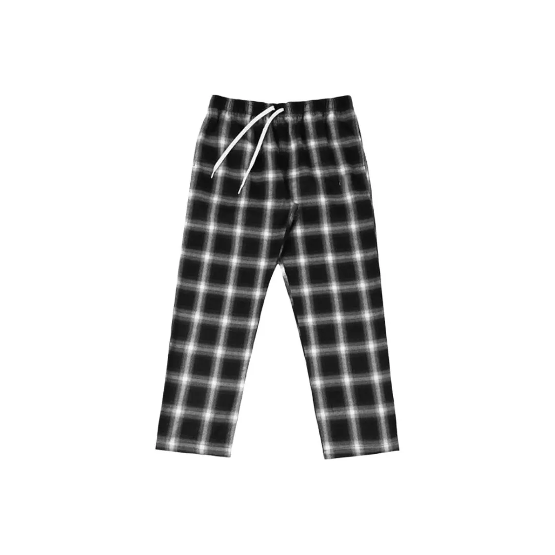 CVOOOER Черный Белый Клетка Унисекс Повседневные Штаны