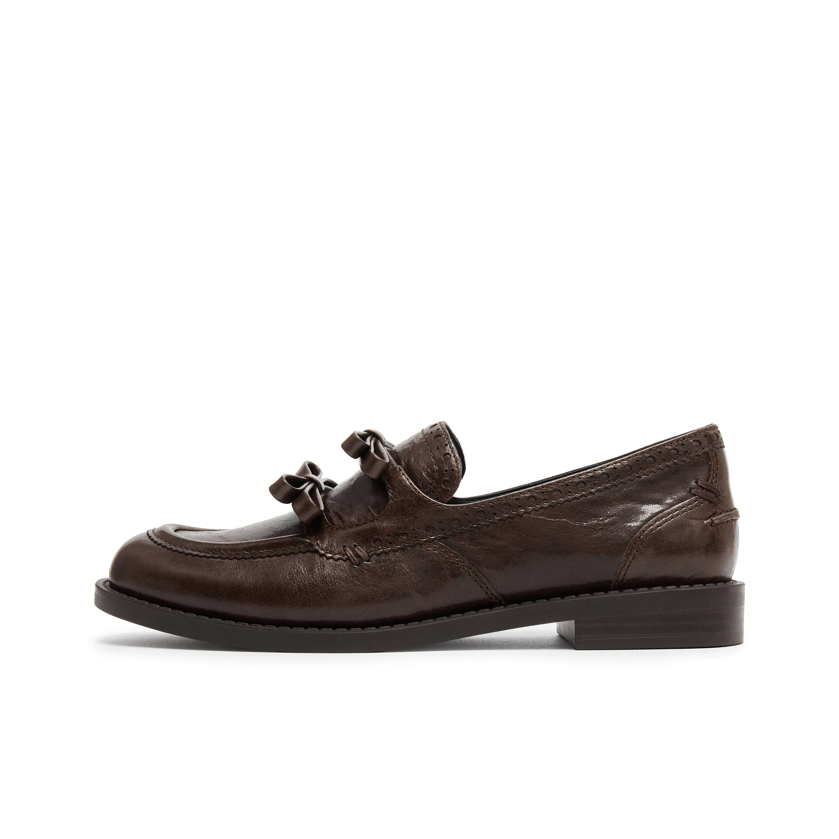 Staccato Бабочка Pitch Лоферы Женские Винтажный кофе