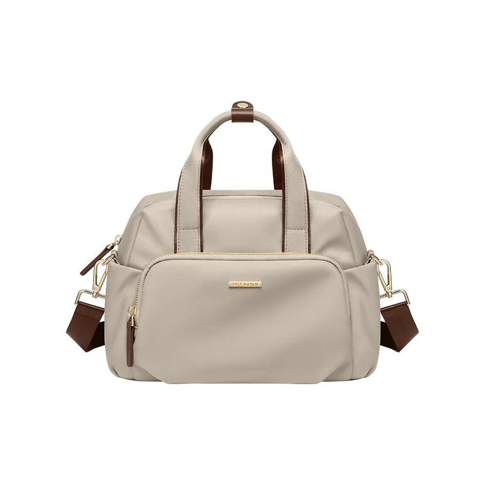 GOLF Ткань Сумка Женская Абрикос Элегантный Черный