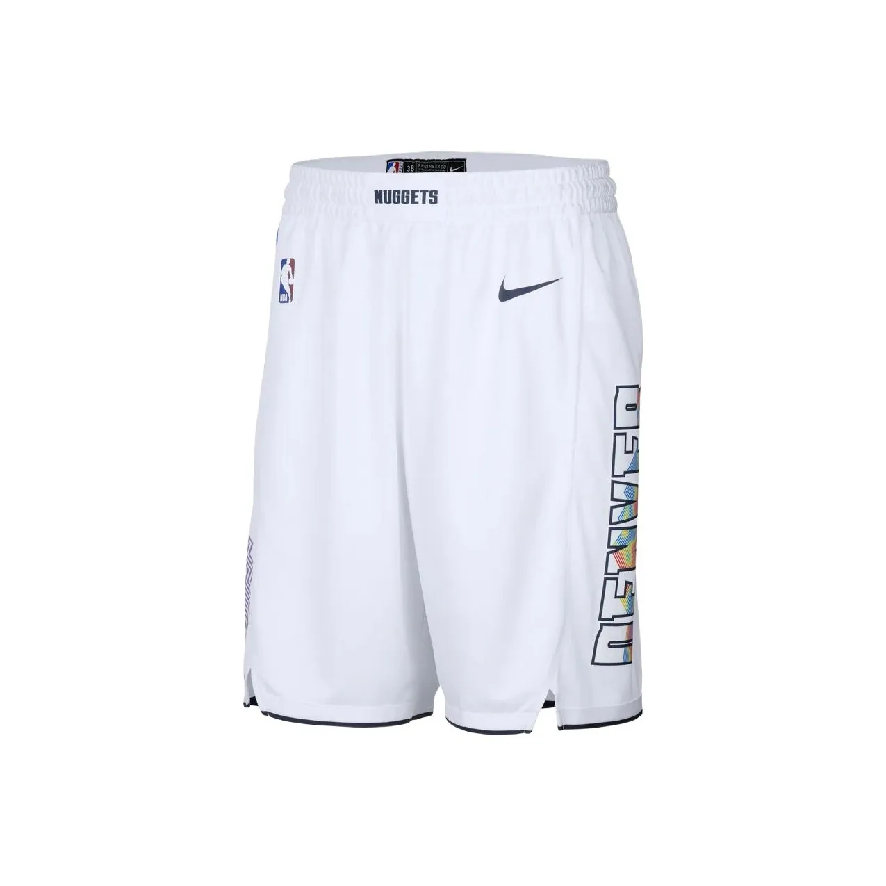 Nike Denver Nuggets Городской Edition Swingman Повседневные шорты Мужские