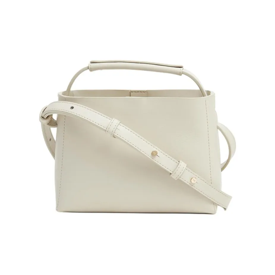 FLATTERED Коровья кожа Тоут Сумка Сумка для покупок Сумка Мини Женская Светлый Абрикос