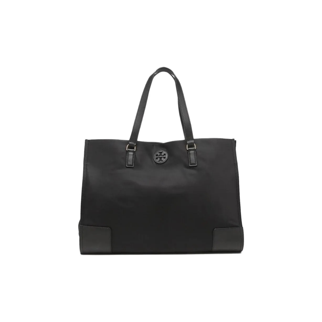 TORY BURCH Ella Коровья кожа Детали Тоут Сумка Сумка для покупок Сумка на плечо Сумка Женская Черная