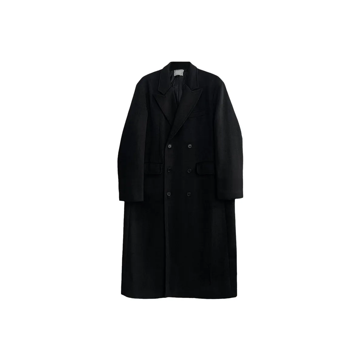 CUCHOHOMME Черное мужское пальто