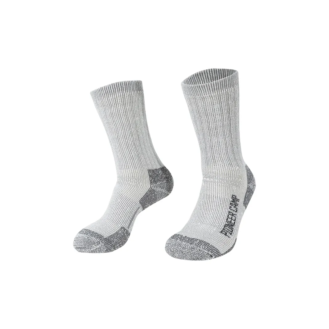 PIONEER CAMP Лыжные носки Унисекс 1 упаковка Черный с меланжевым серым