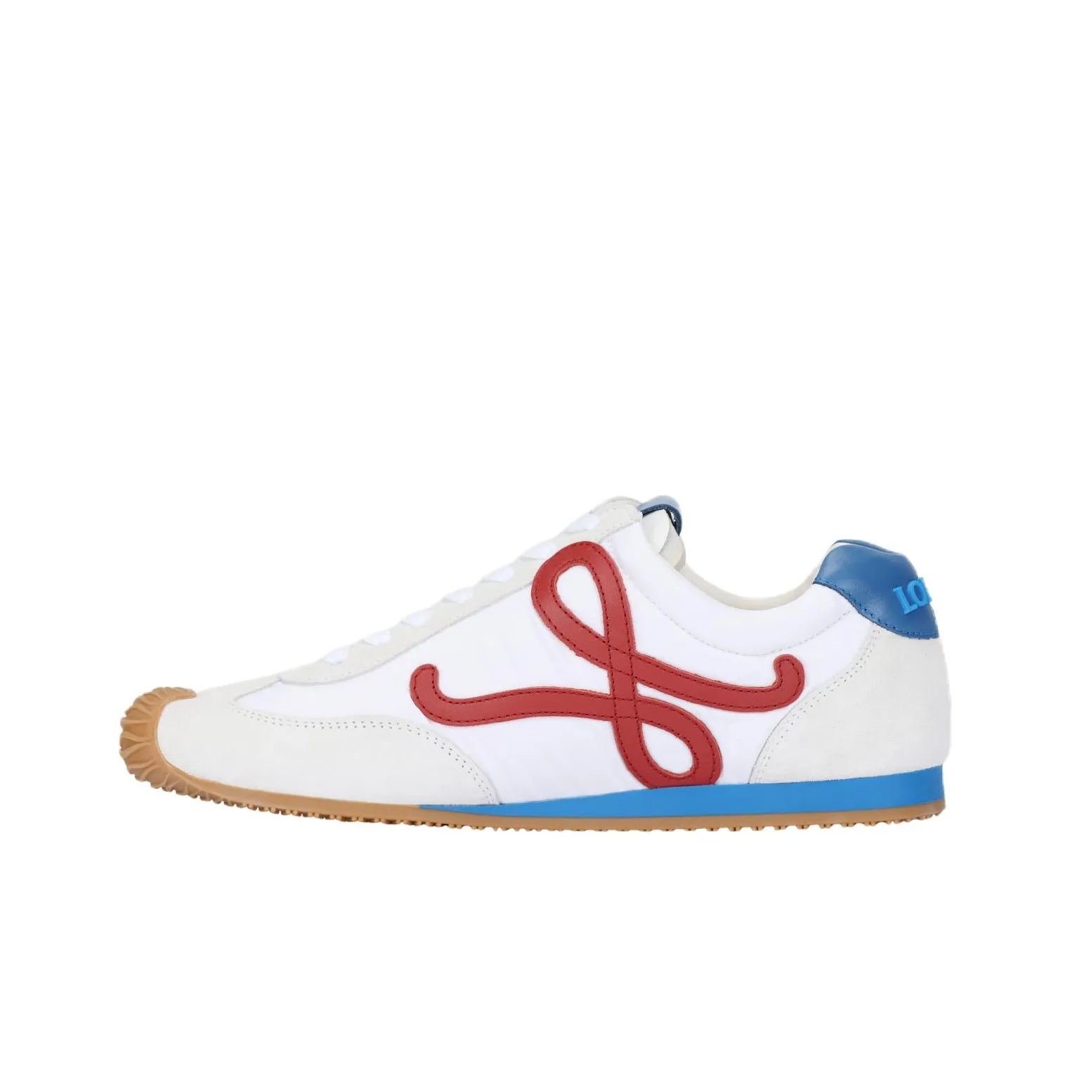 LOEWE Ballet Runner 2.0 Low Top Casual Shoes Women's White Red Blue