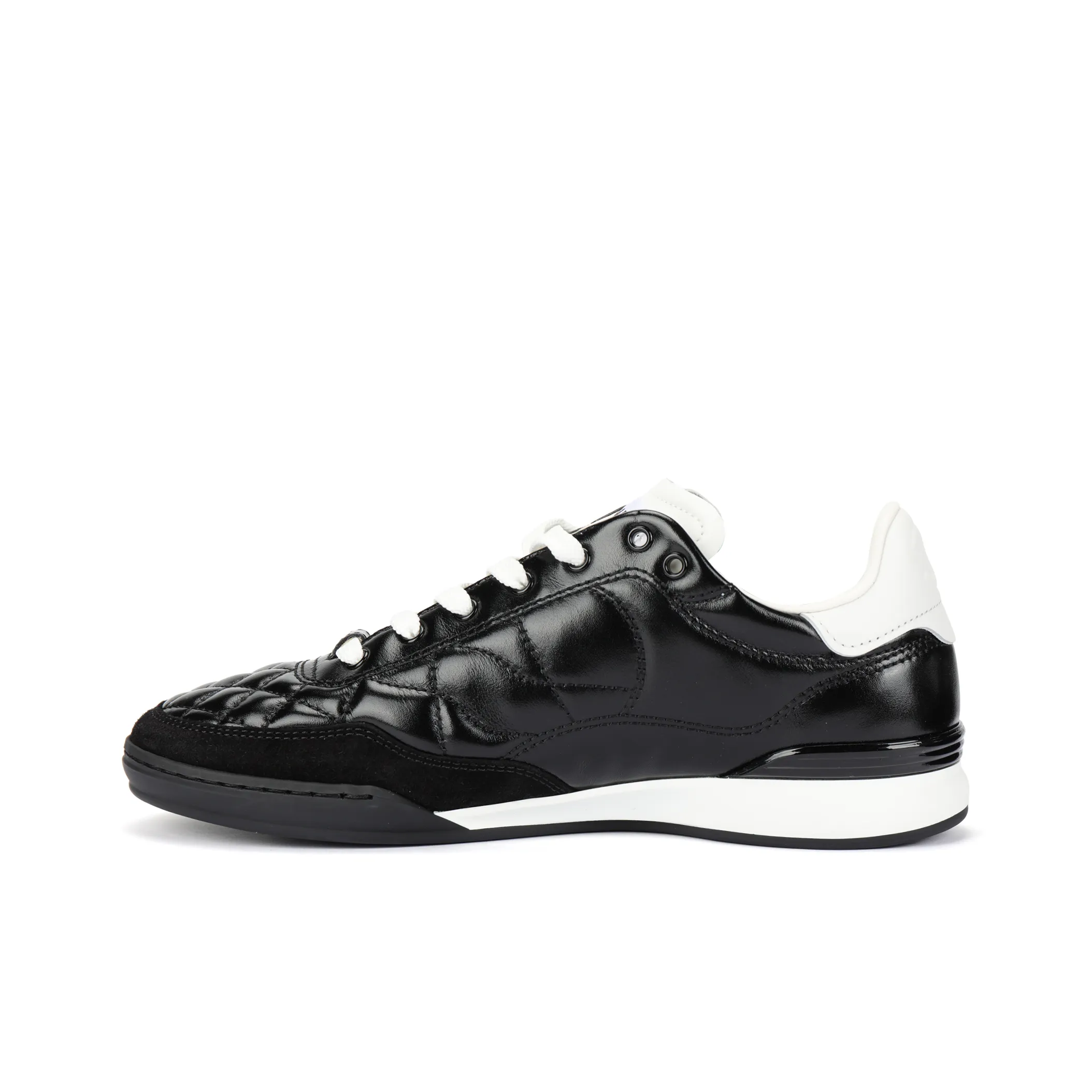 CHANEL 25S German Army Trainers Low Top Casual Shoes Women's Black