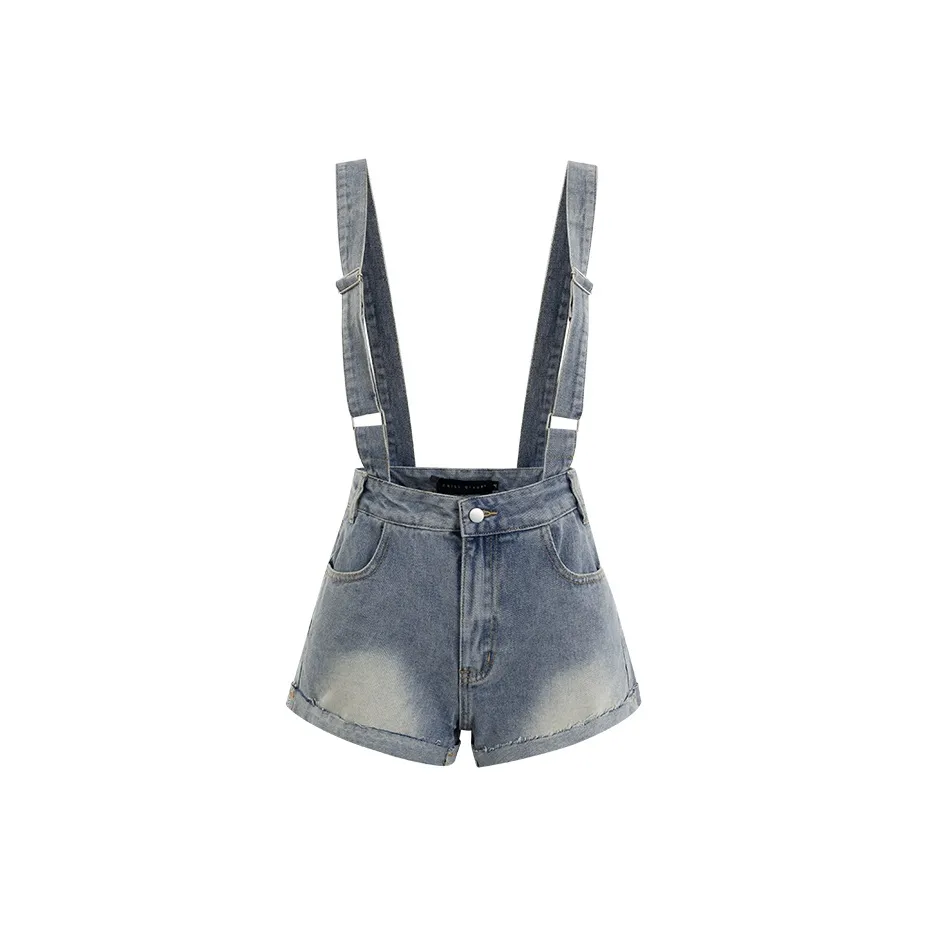 CHILL QIAOER Джинсовые шорты Женские