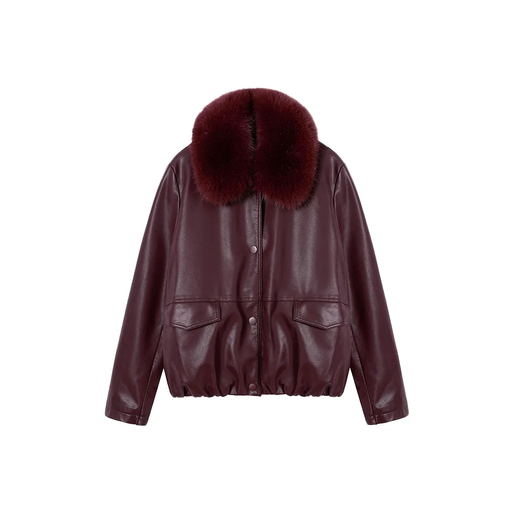 PIERRE CARDIN Кожа Куртка Женская