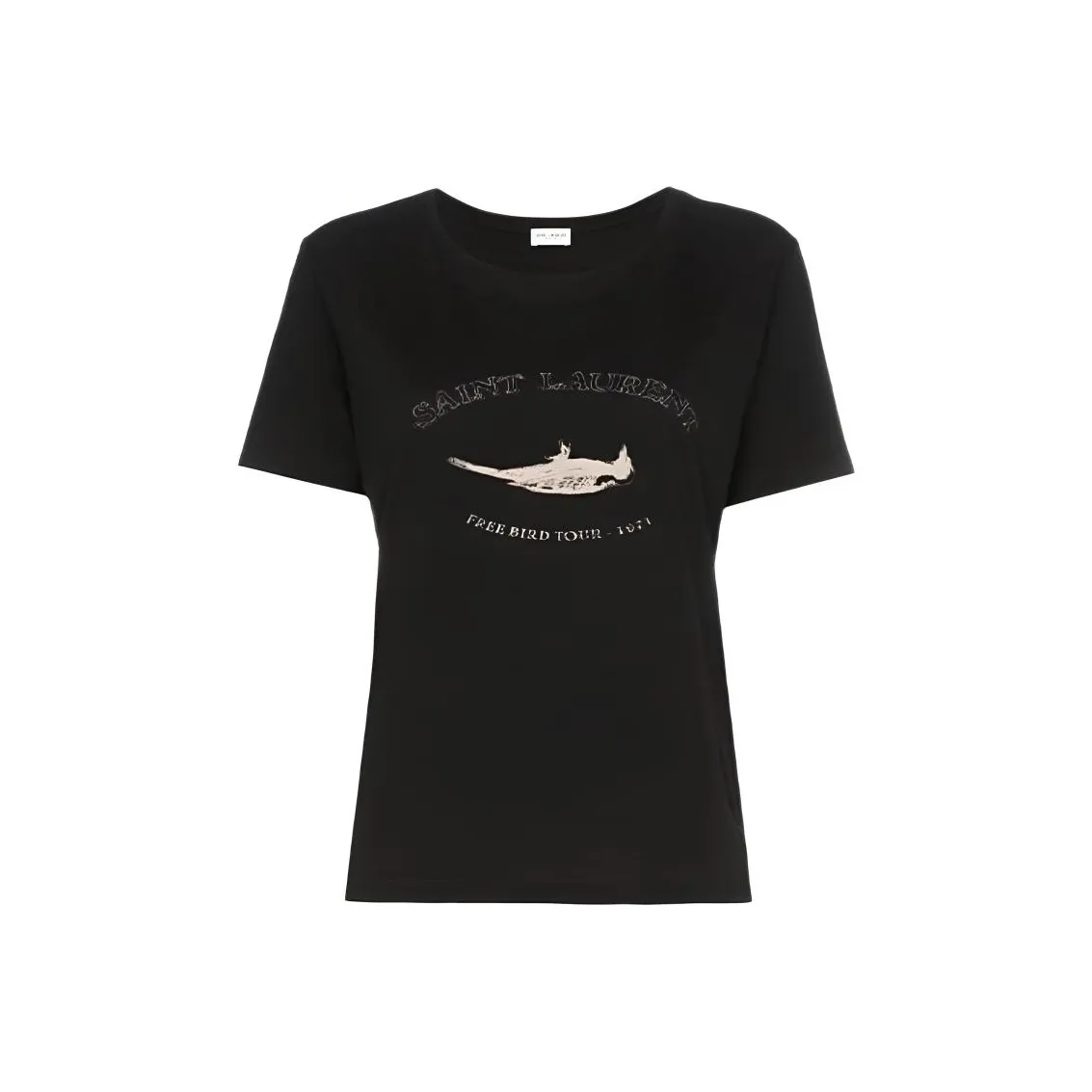 SAINT LAURENT Черные Женские Т-рубашки