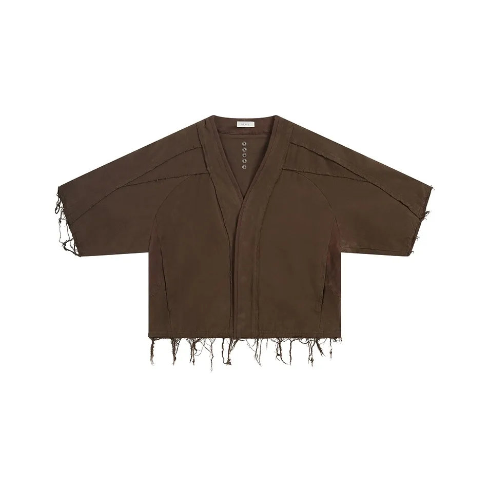 D 5 OVE Темно-кофейные унисекс рубашки