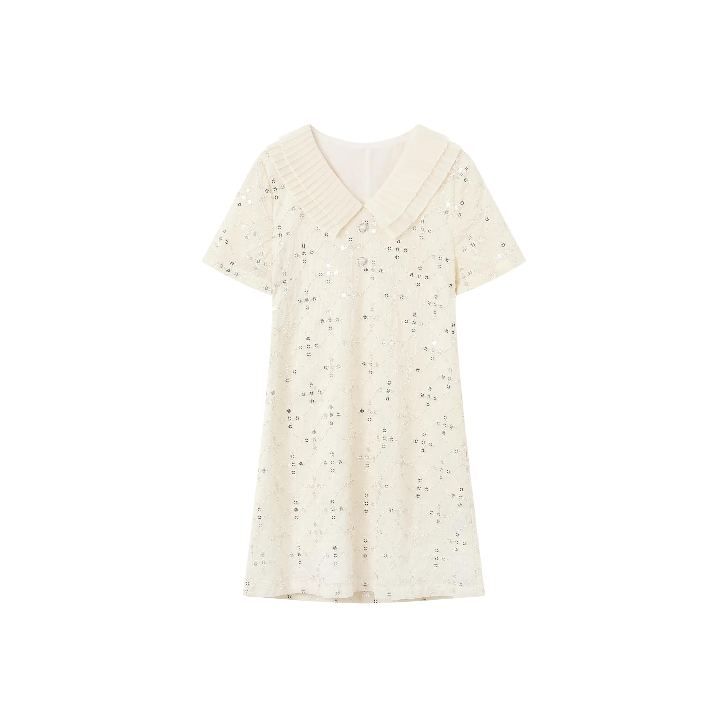 Fish Rabbits Короткий рукав платье женское