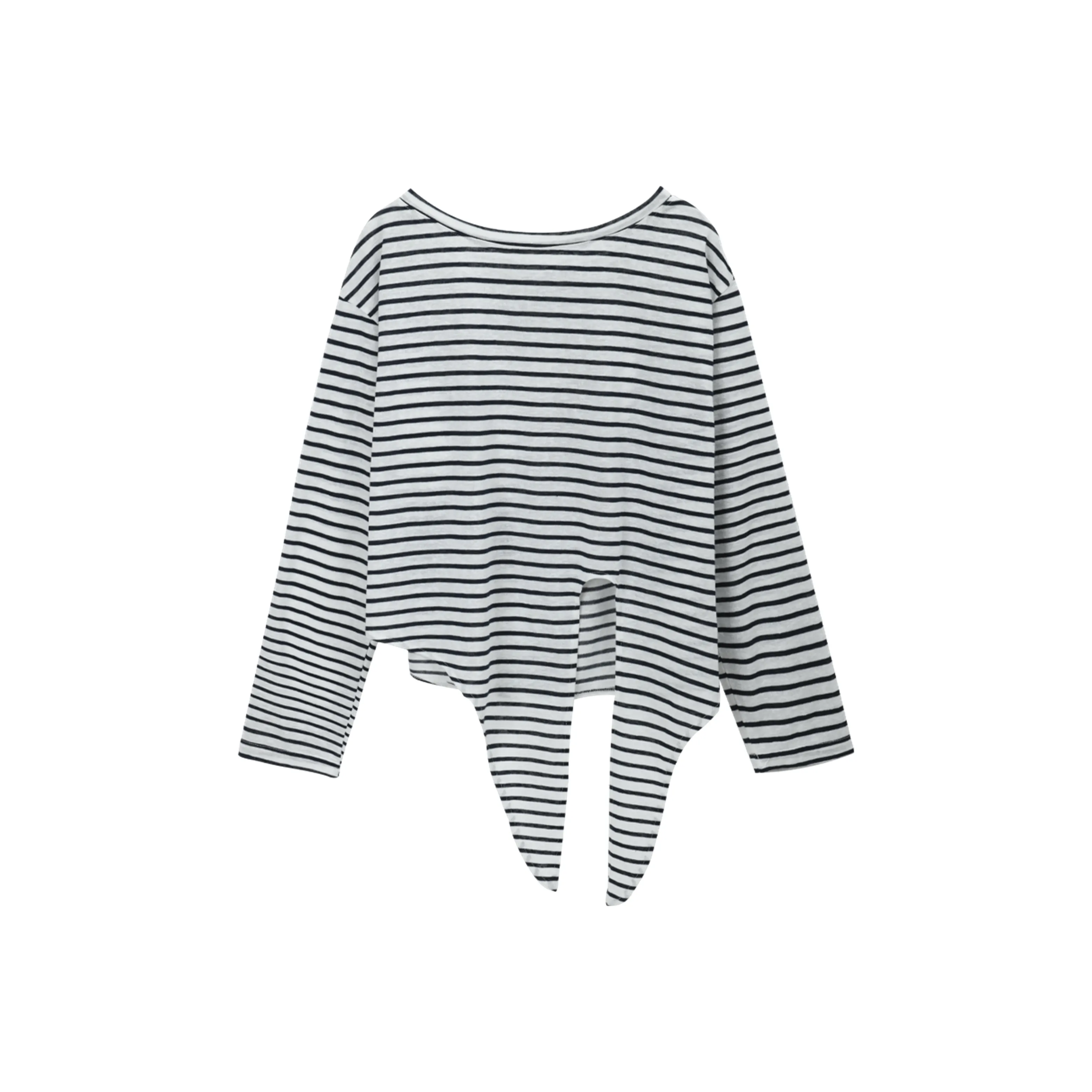 MISHOW Одежда Наборы Полосатый Топ + Черная Длинная Юбка Женские Комплекты с Юбкой