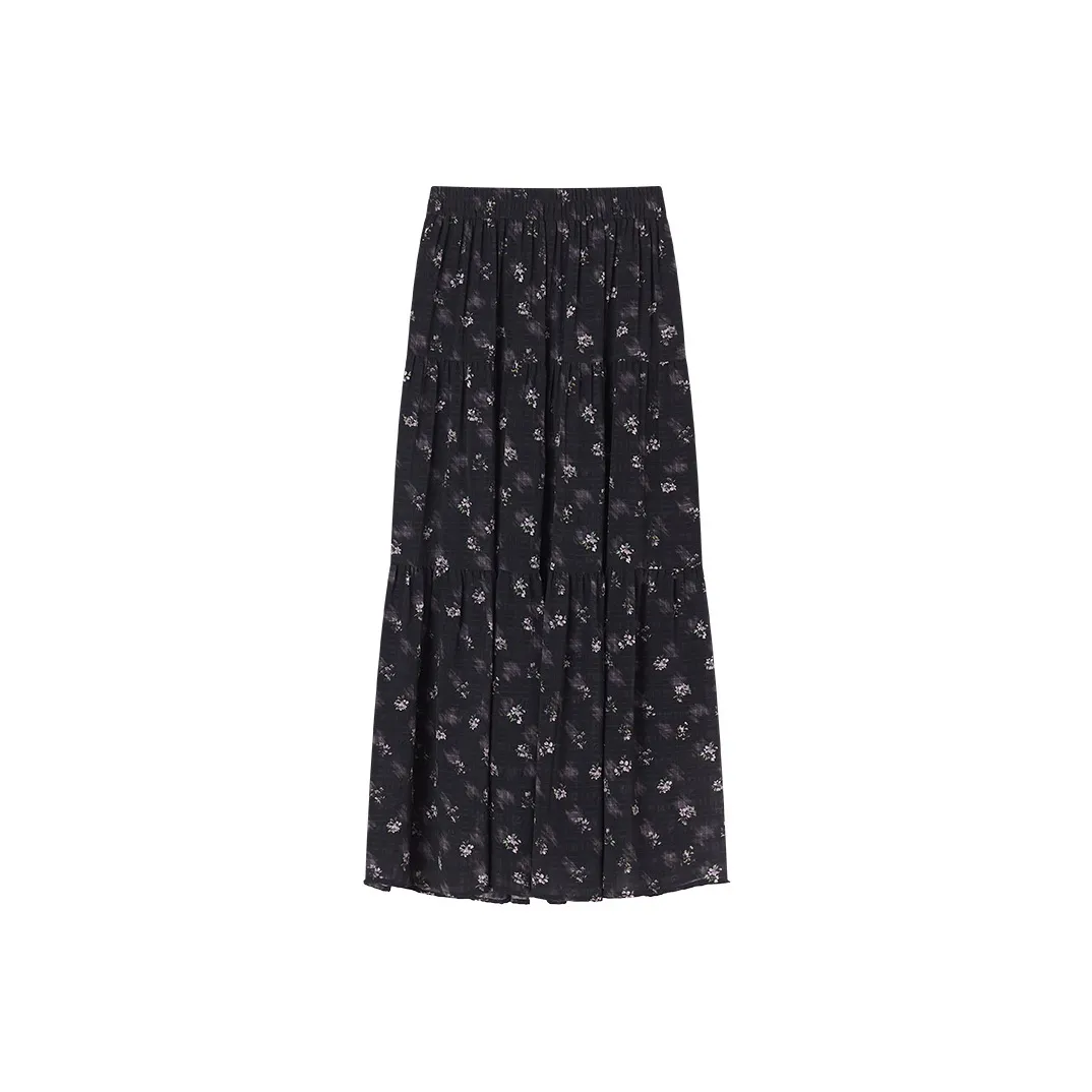 XIANGYING Повседневная длинная юбка женская