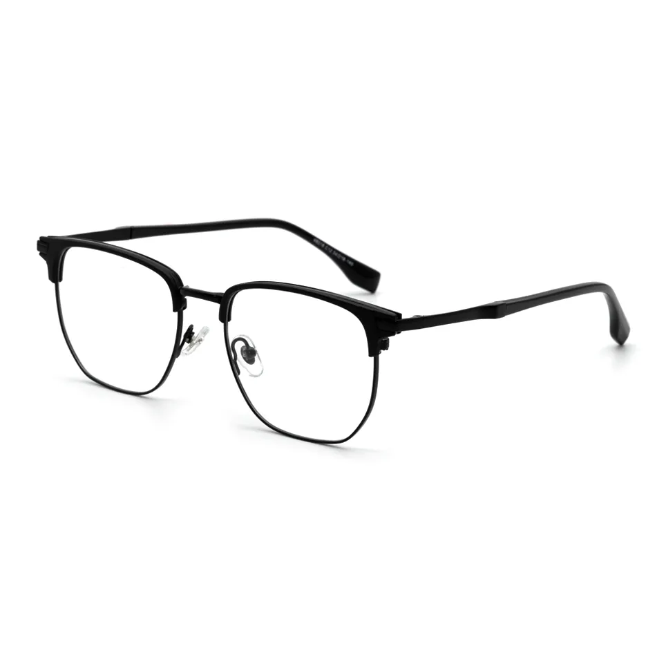 Xiao Luo Di Сплав Оправа для очков Мужская Ледяная прозрачность Кокосовый серый