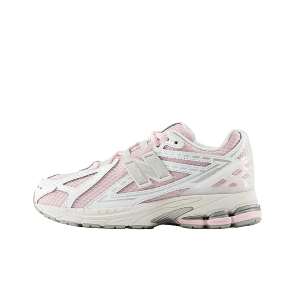 New Balance совместный бренд 1906 Износостойкие Дышащие Детские Беговые Кроссовки Розовые Белые Подростки