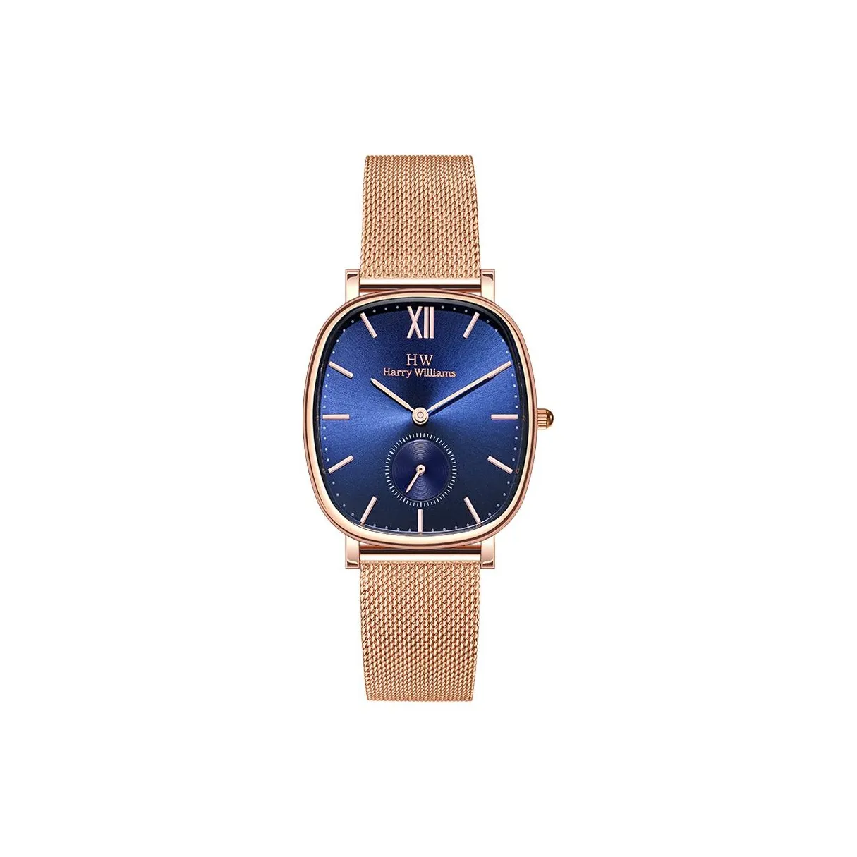 HARRY WILLIAMS Кварцевый механизм Женские часы 30MM*35mm Синий