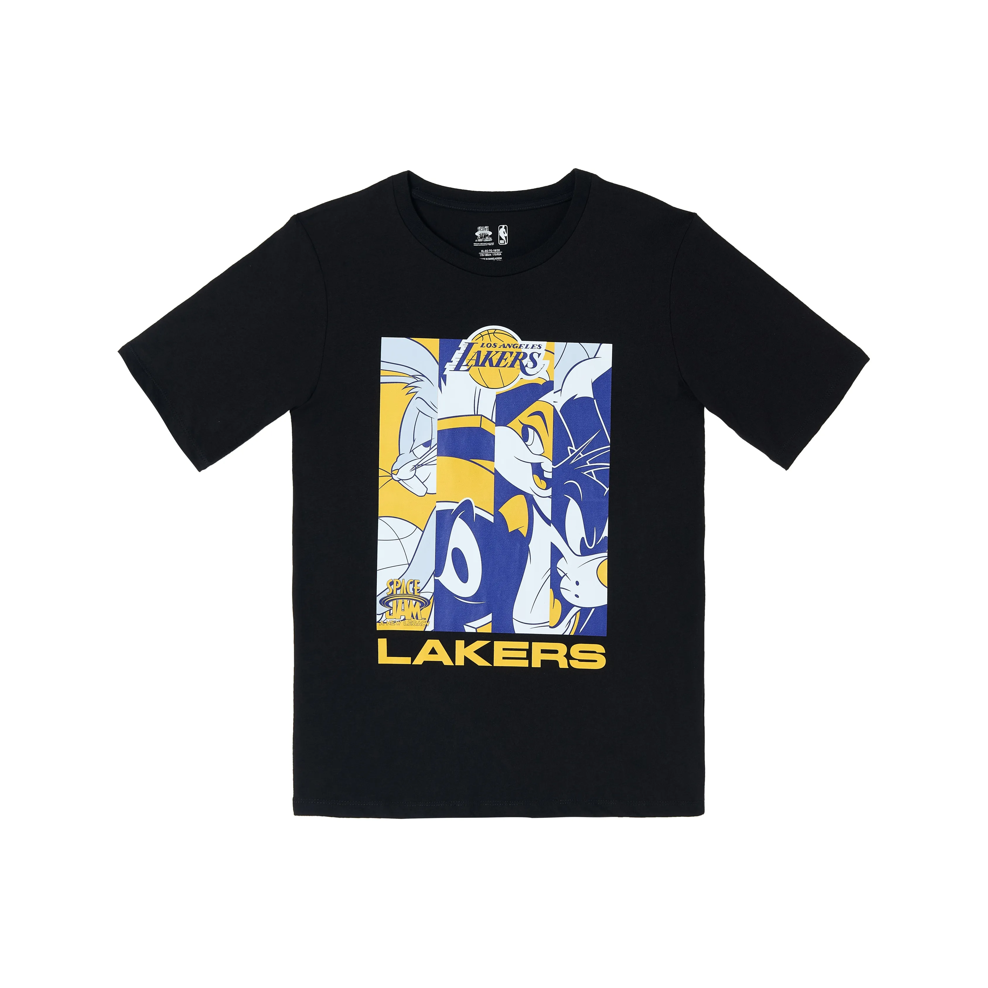 NBA x Spacejam Los Angeles Lakers T-рубашка Подростки