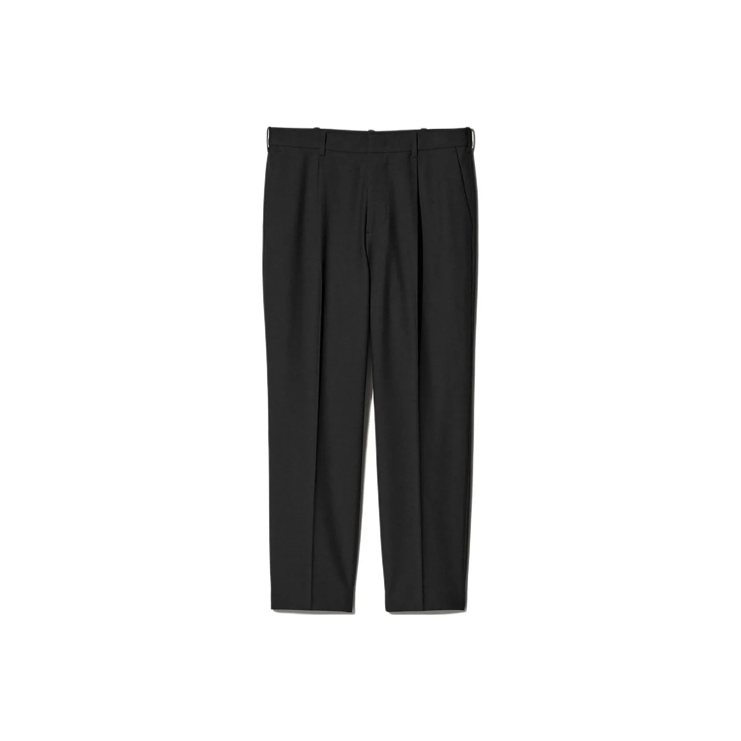 UNIQLO Мужские брюки костюма черного цвета