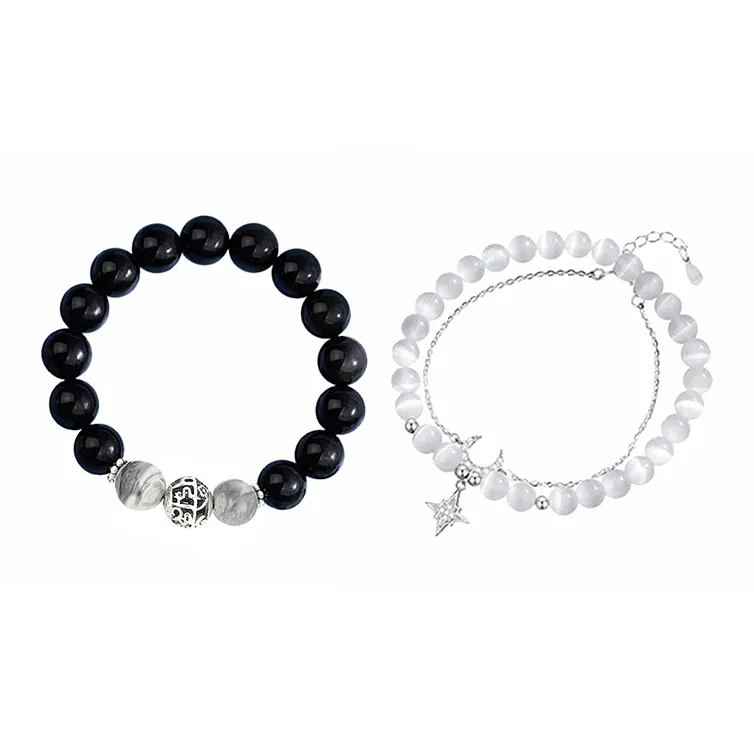 SWEET PLANET Браслет с бусинами из цветной глазури Коробка Унисекс