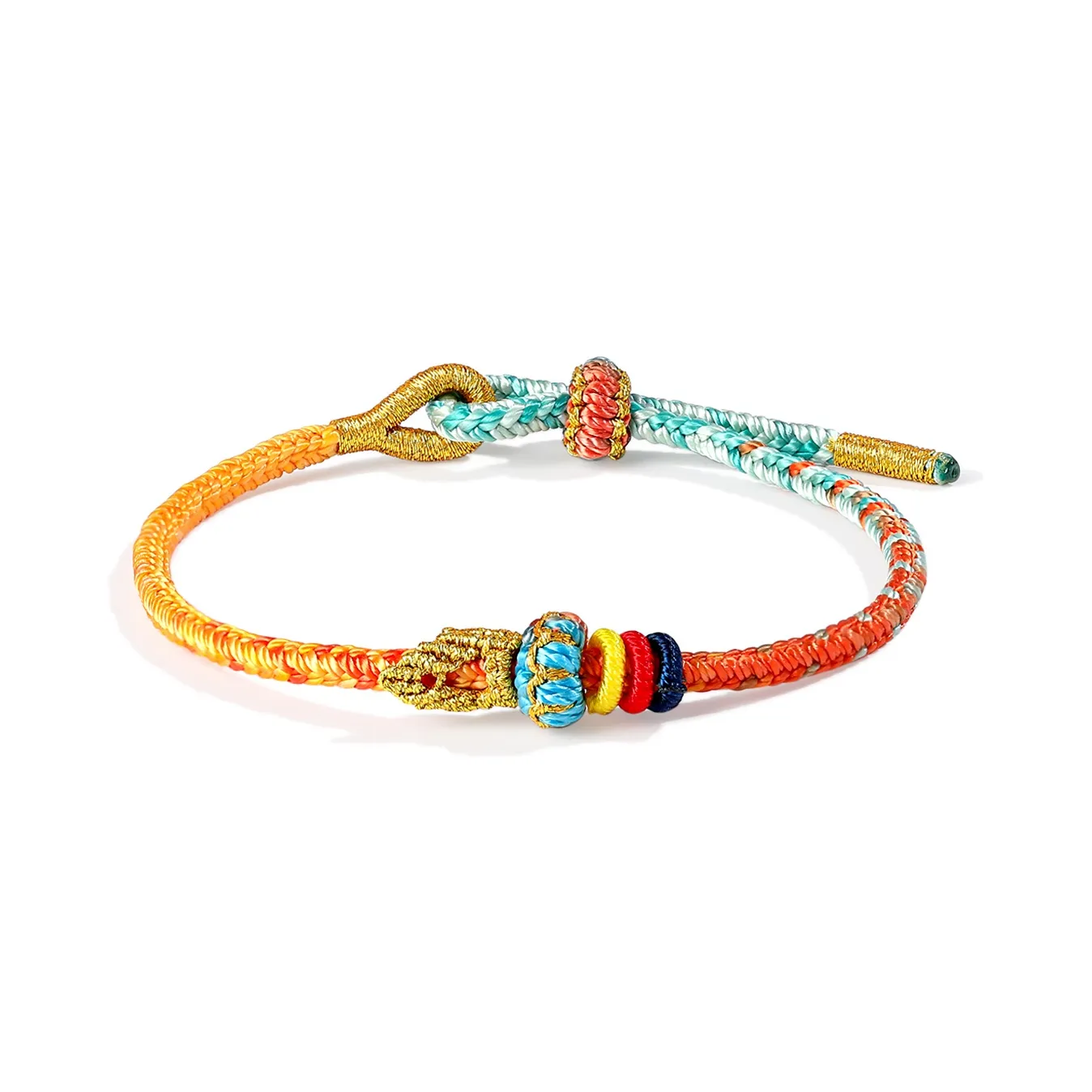 WUDANGSHAN Плетеная веревка Браслет Шнурки Унисекс