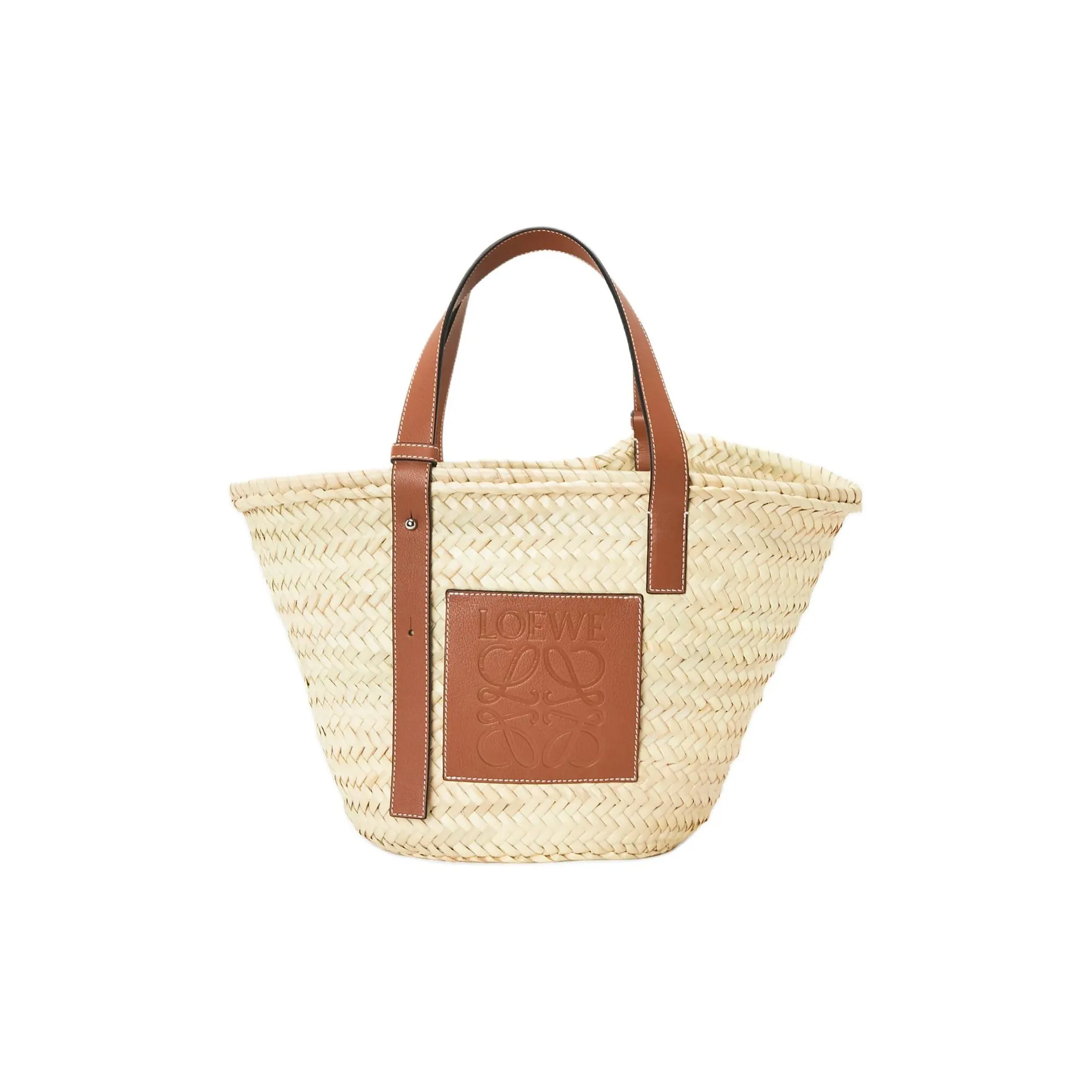 LOEWE Logo Patch Basket Bag