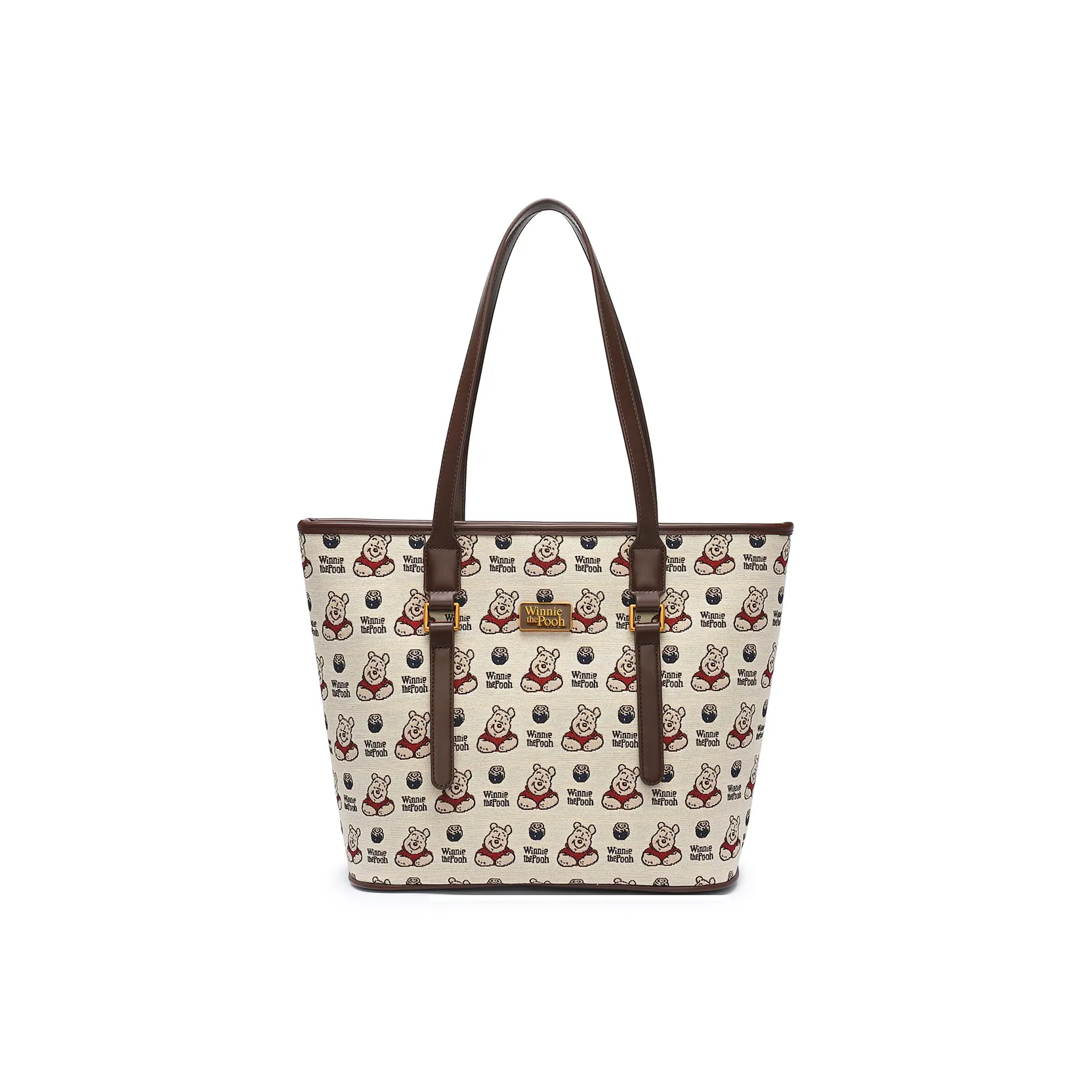 Disney Winnie The Pooh ПУ (полиуретан) Сумка через плечо Женская Экрю