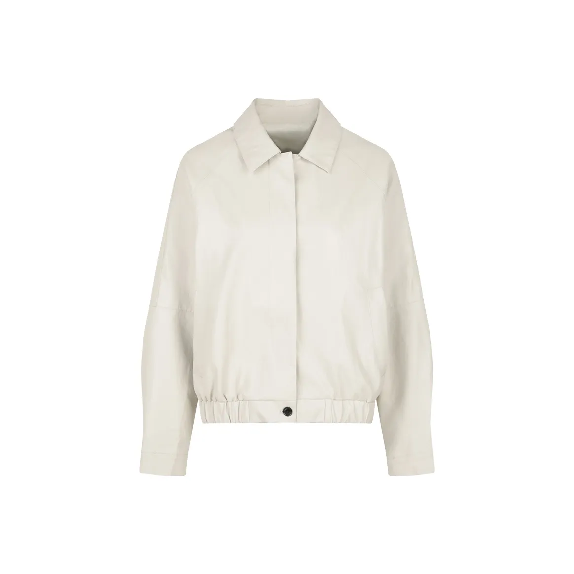 Omont Нефритовый Белый известняк Женские Кожаные куртки