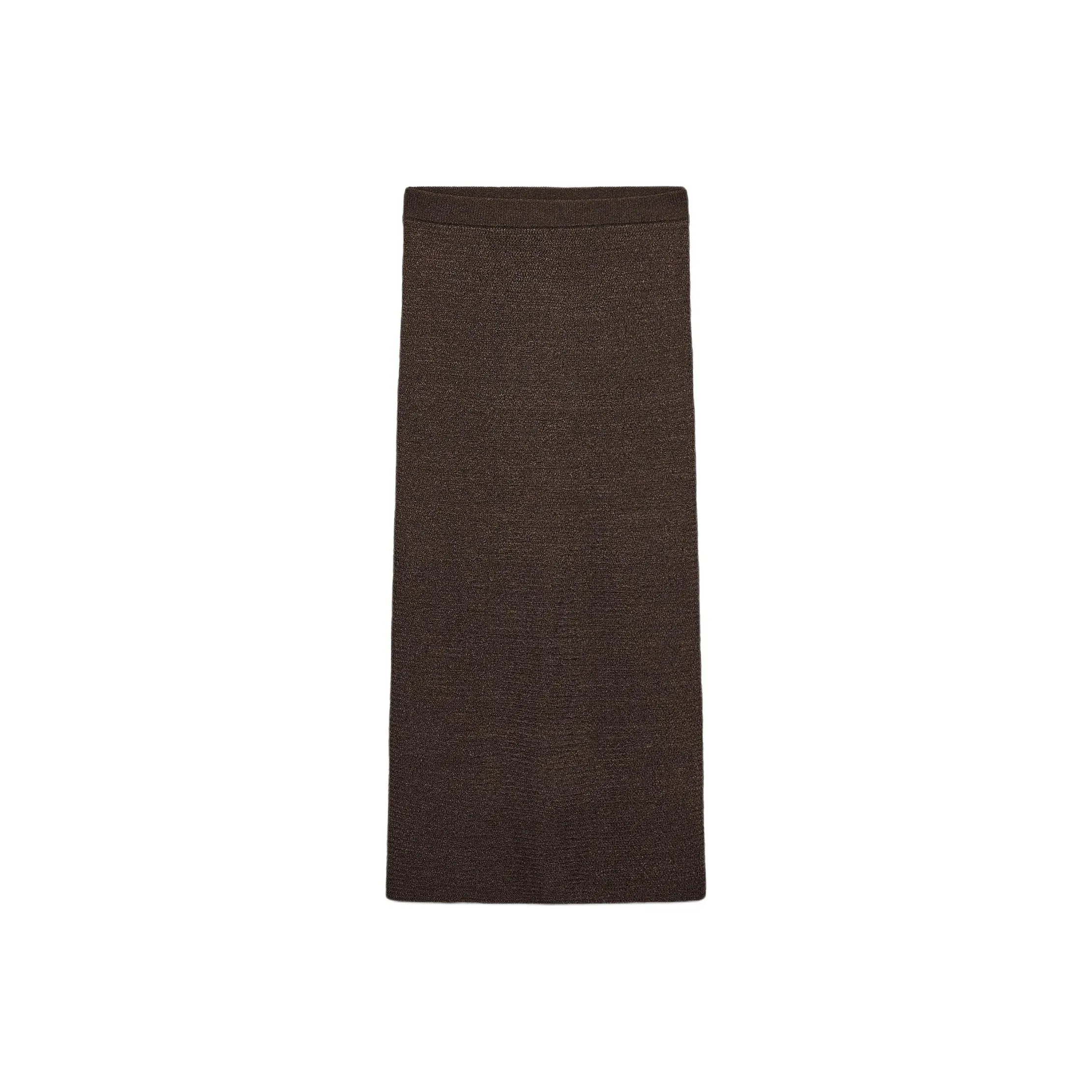 ZARA Шоколад Женские Повседневные Длинные Юбки