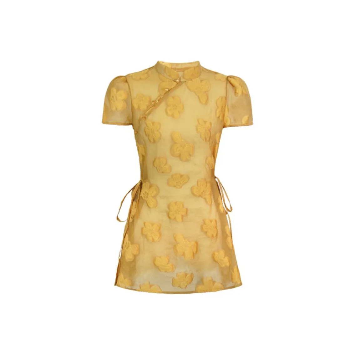 YUANLIANSU Желтый, Прозрачный, Предложение Наслаждайтесь Спиной Вашей собственной Красоты Женские Рубашки