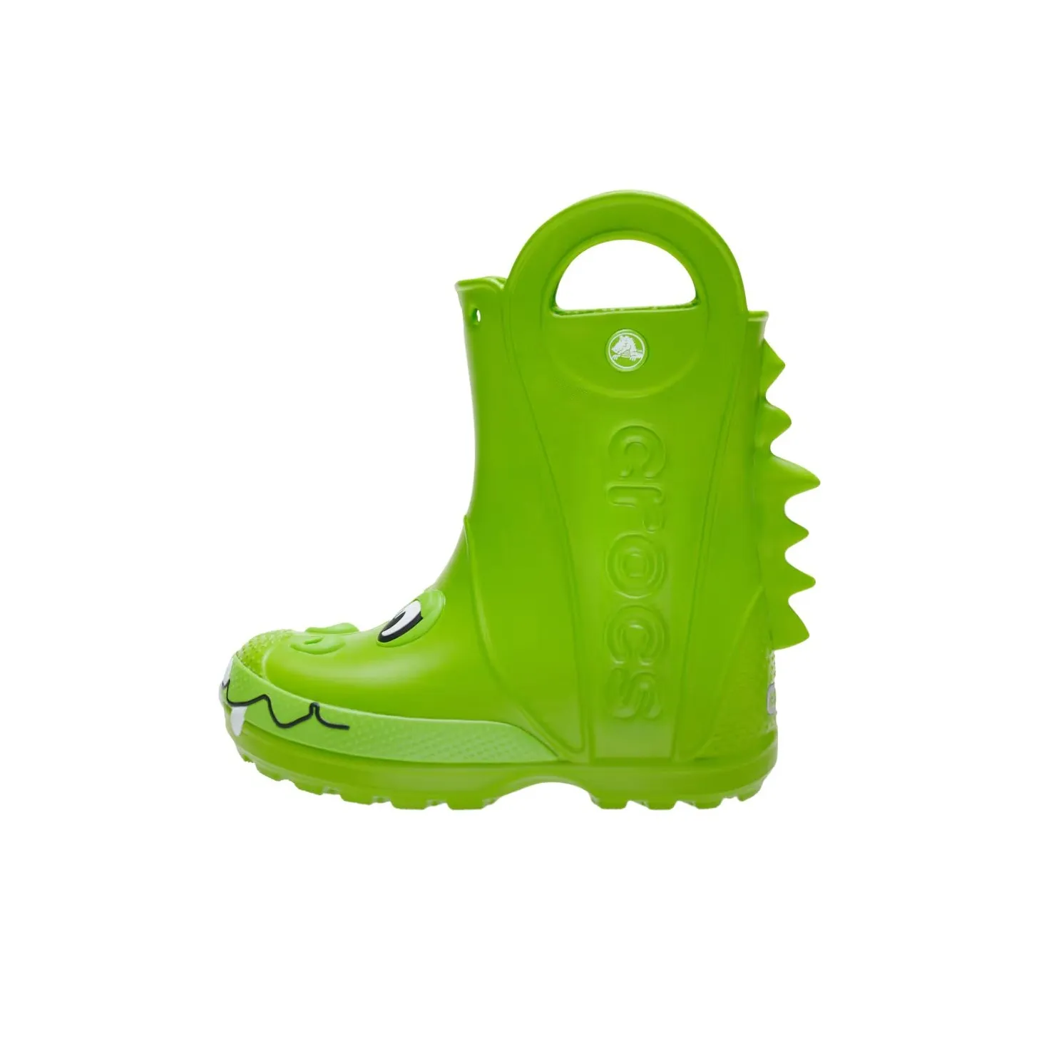 Crocs Handle It Водонепроницаемые детские ботинки зеленый детский