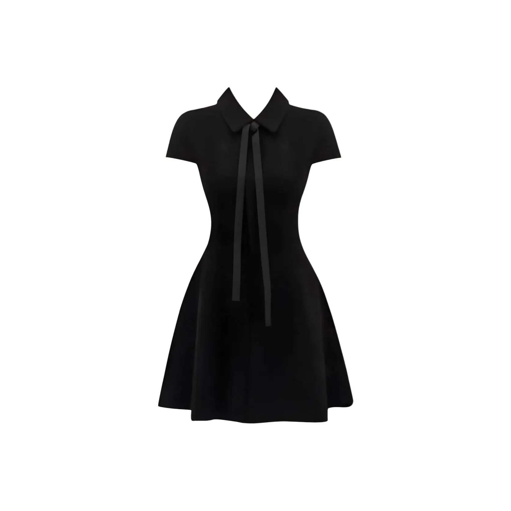 ABBY GODDESS Короткое платье с короткими рукавами женское