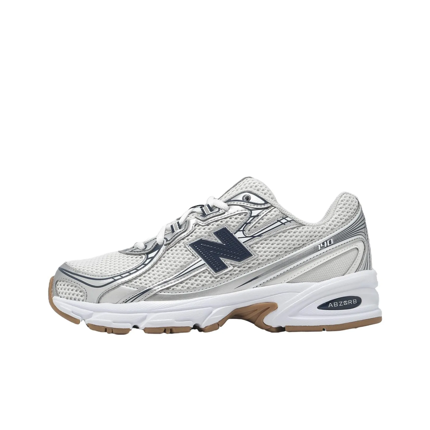 New Balance NB 740 Поддержка Беговые кроссовки Унисекс Серебряный