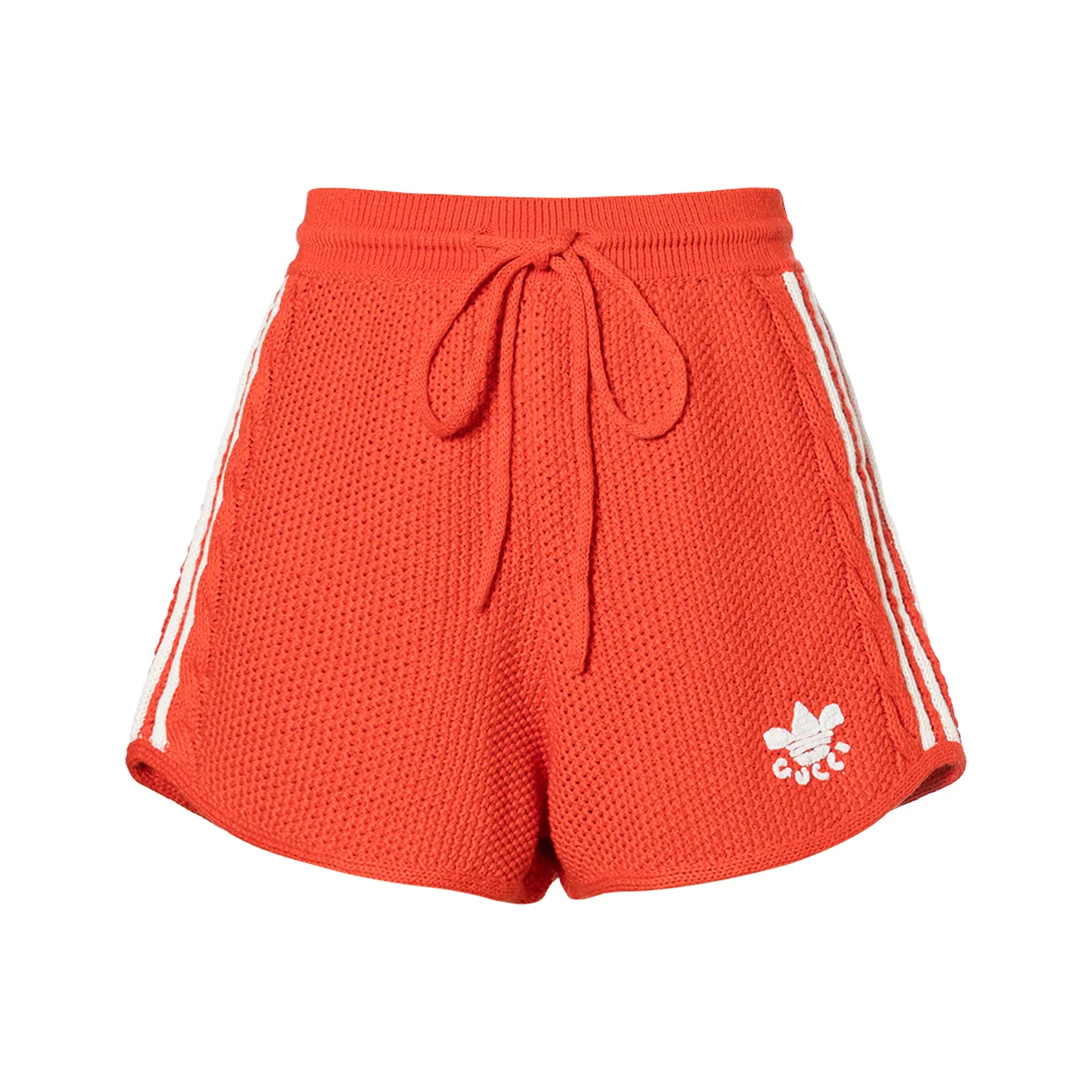 GUCCI X Adidas Knit Shorts Red