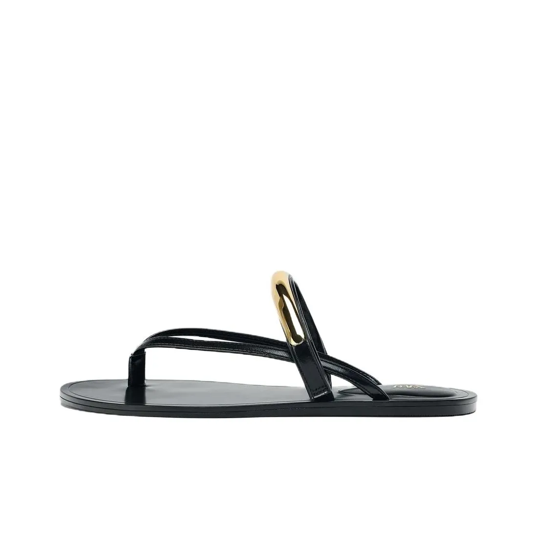 ZARA Устойчивые к истиранию шлепанцы женские черные