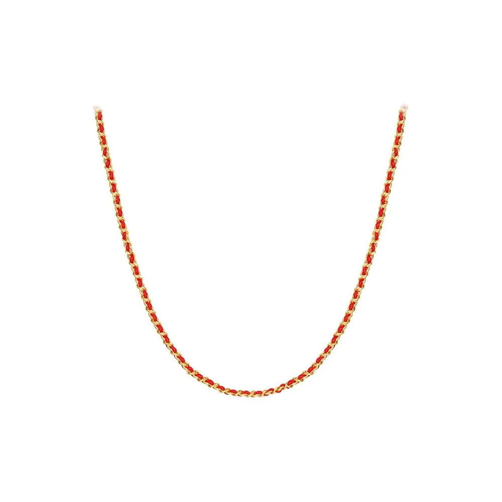 ATPLAY 925 стерлинговое серебро покрытие из 10K золота ожерелья для женщин