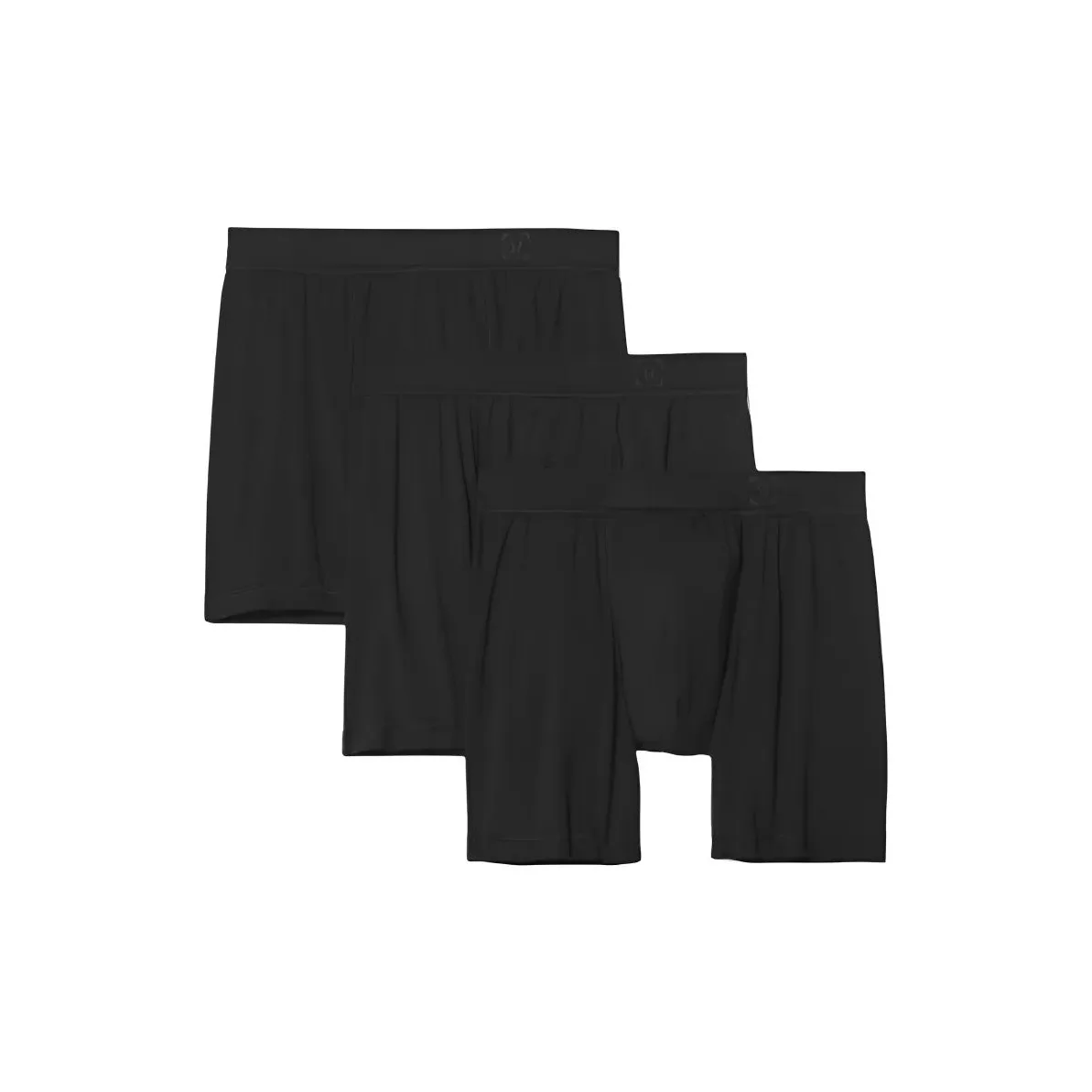 lululemon 3 Pack Черный Черный Мужские Боксеры