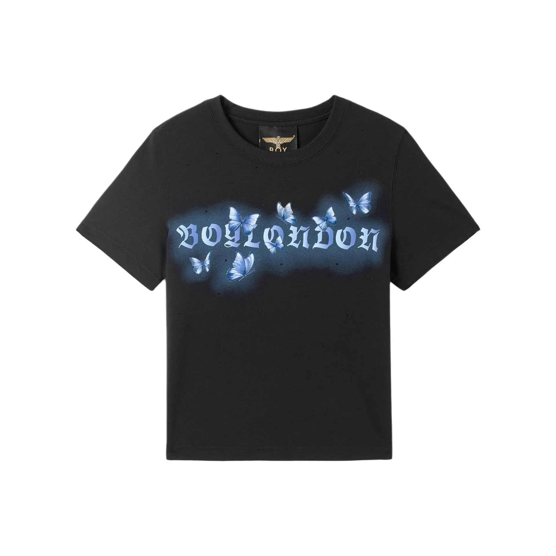 BOY LONDON Черные Женские Футболки