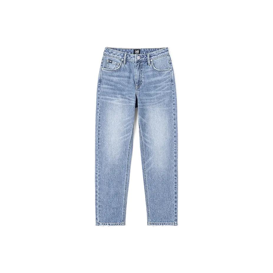 Lee Средне-голубые Женские Джинсы