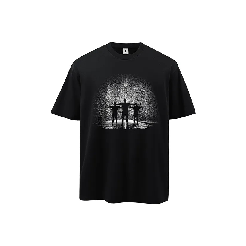 FOR FEAR THAT Черная унисекс футболка