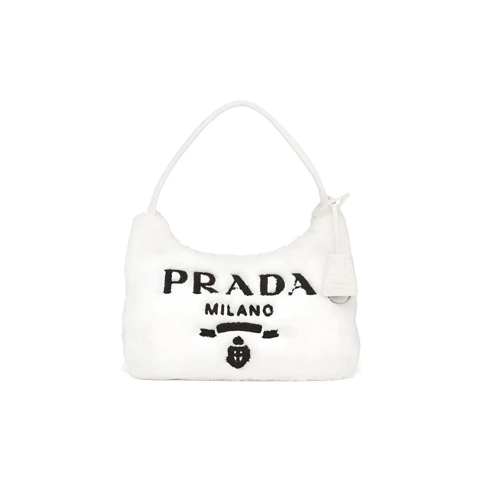 PRADA Re Edition Fabric Shoulder Bag, Handbag, Handbag, Shoulder Bag Women's White
