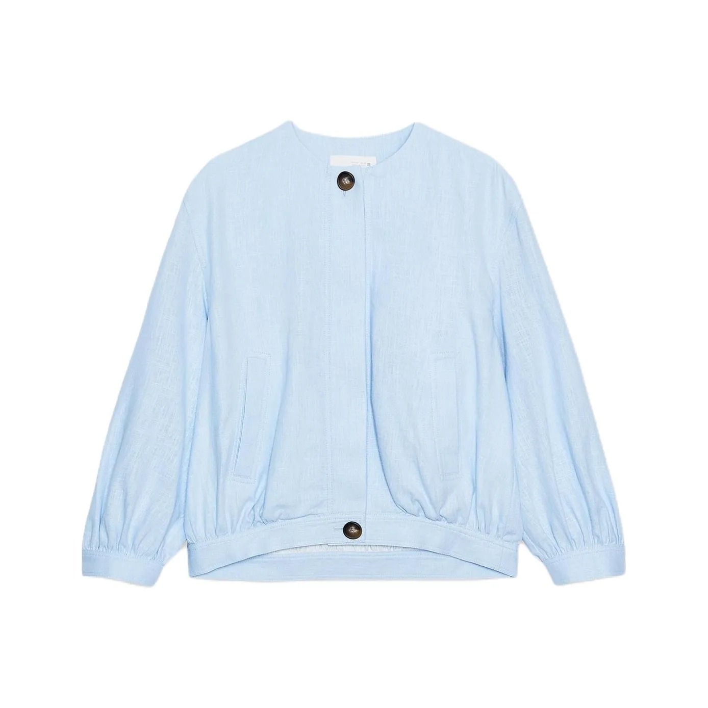 ZARA Светло-синие Женские Куртки