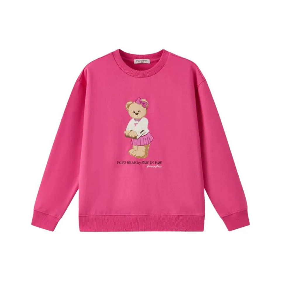 PAW IN PAW Cartoon Bear Толстовка Детская