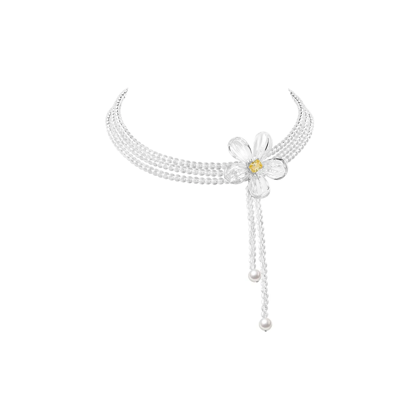 ZEGL Стеклянные бусины Ожерелья Женские