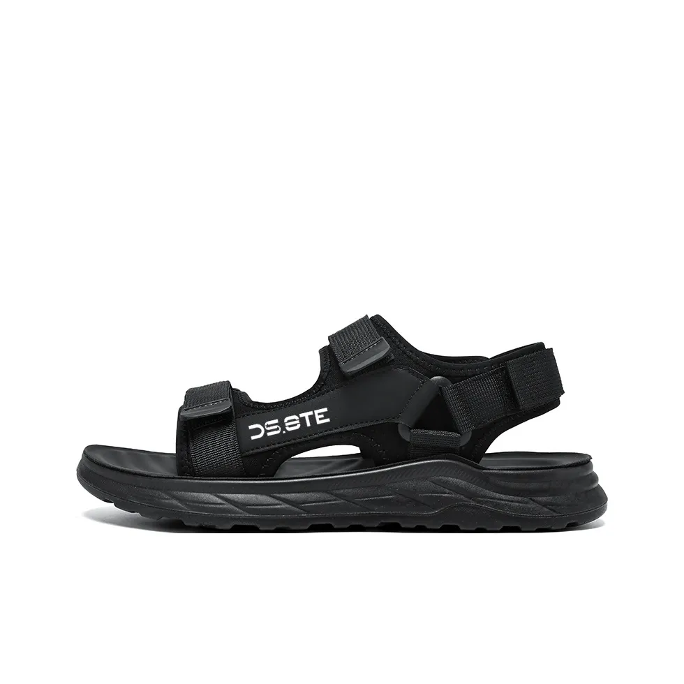 DOUBLE STAR 88 2025 Лето Дышащий Мягкий Подошва Тапочки Для Мужчин Пляжные Сандалии Мужской Черный