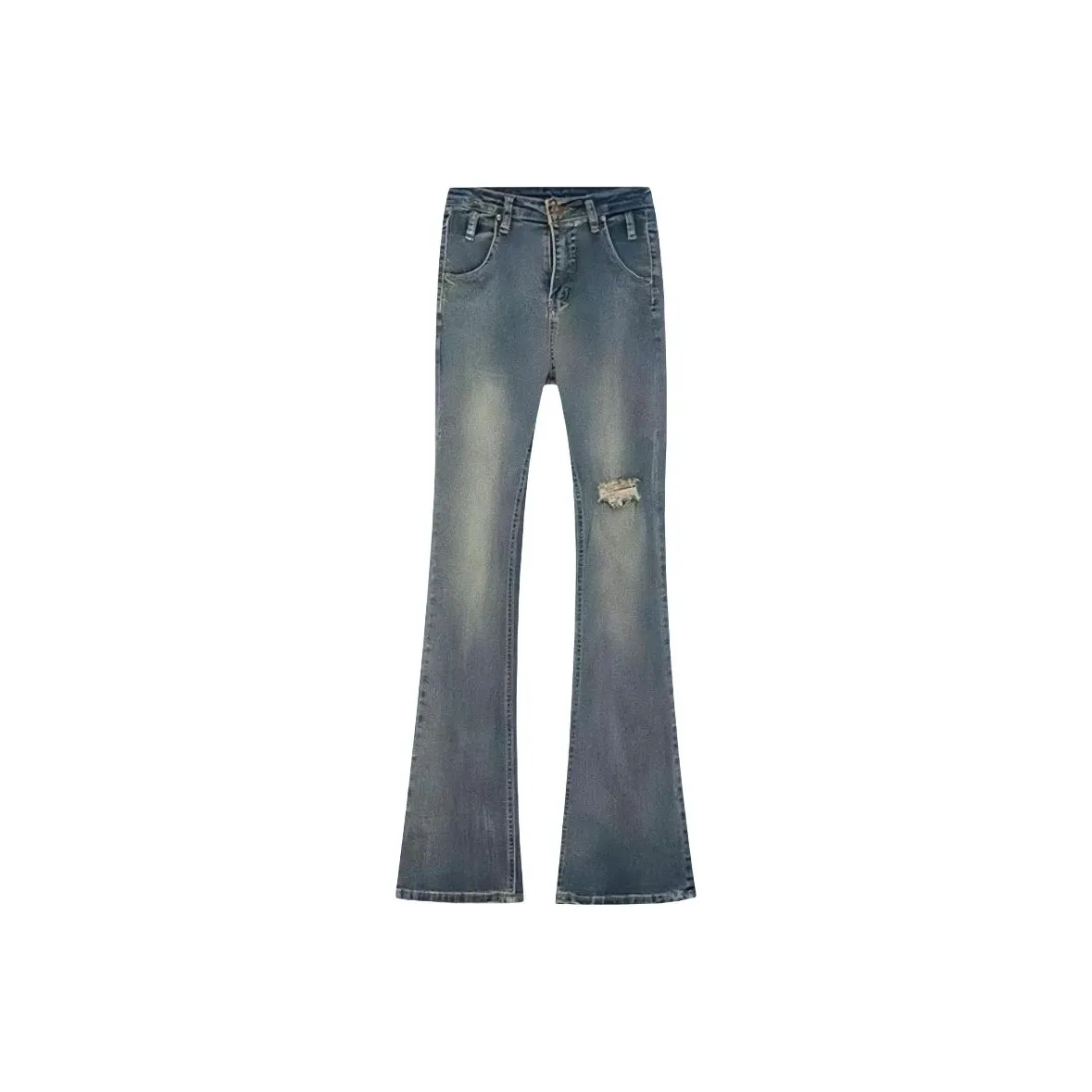 Cotton Gene Синий Женские Джинсы