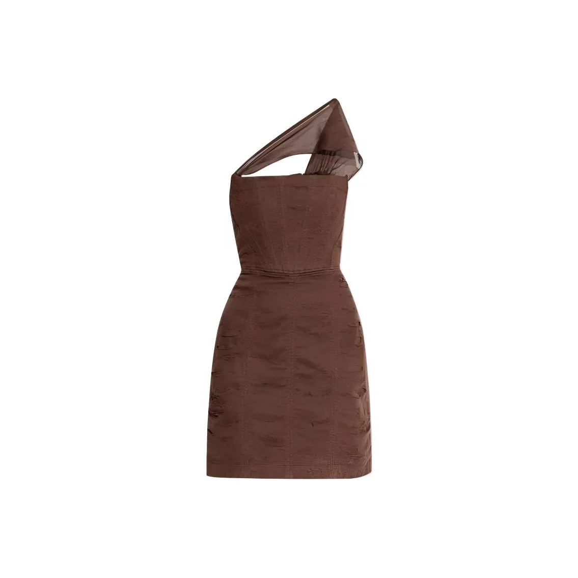 DSQUARED 2 Corset Off Shoulder Mini Dress