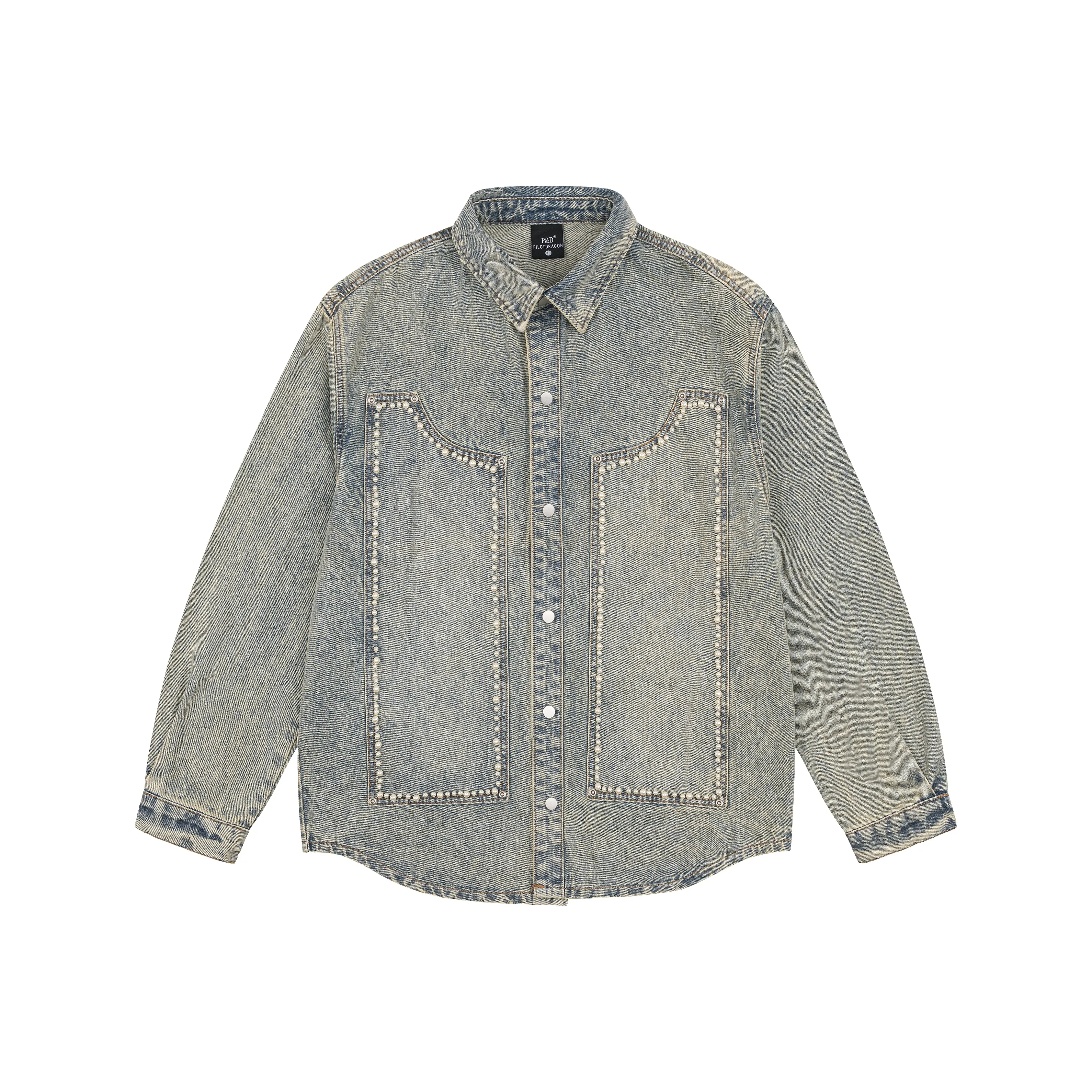 XINYINSU x P D 25FW Denim Jacket Unisex Couple's