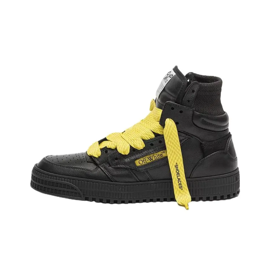 OFF-WHITE Off Court 3.0 Big Lace Black Yellow